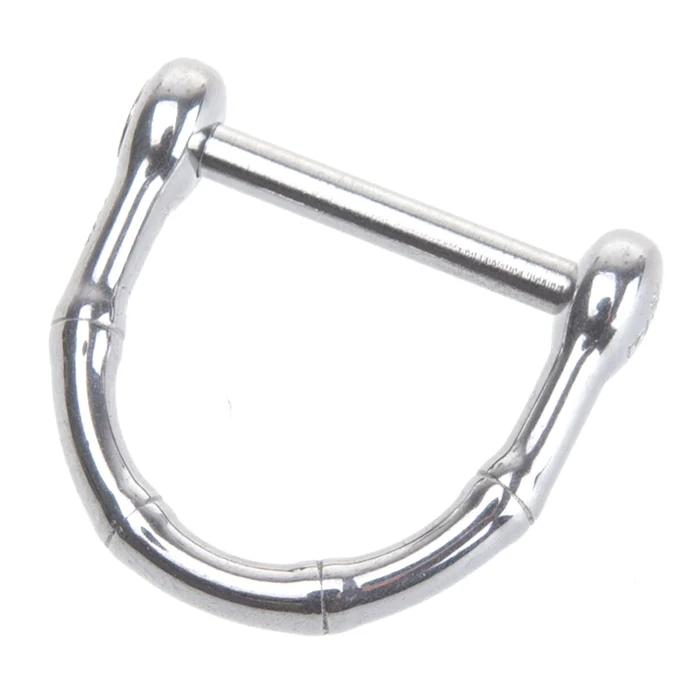 MKS10S – Anneau fer à cheval Bambou inox 23 mm