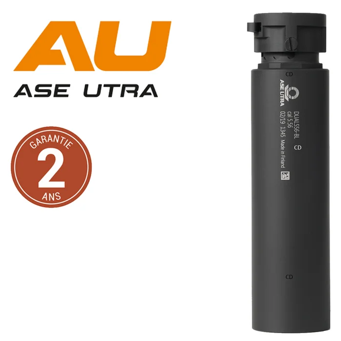 Modérateur De Son Ase Utra Dual Borelock 556-BL Noir AU1000-BC