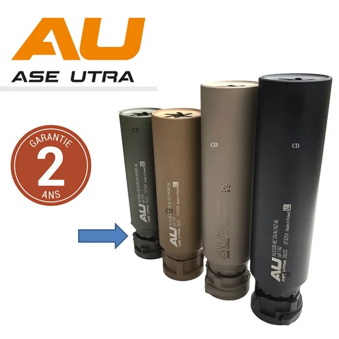 Modérateur De Son Ase Utra Dual Borelock 762-BL OD Vert AU1100-OD