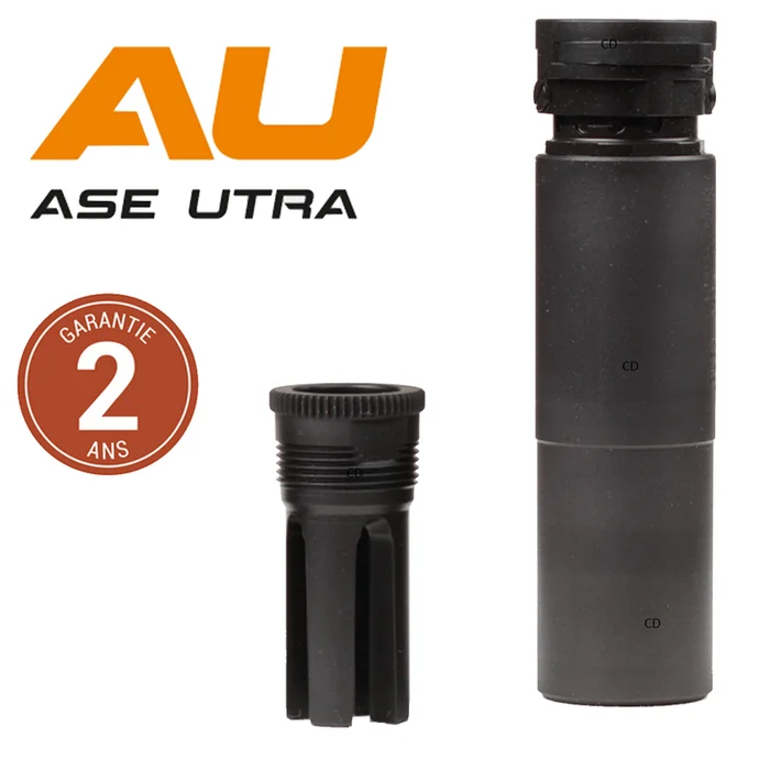 Modérateur De Son Jet-Z Borelock CQBS Ase Utra AU164 Avec Cache Flamme Hiper