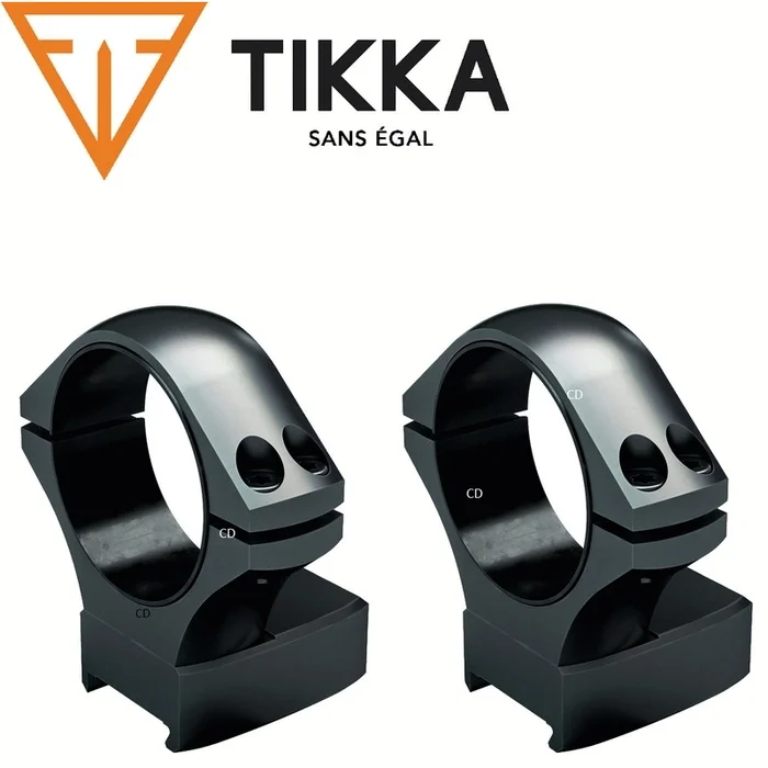 Montage Complet Fixe Prise Directe Bas 34mm Rail Tikka /Sako