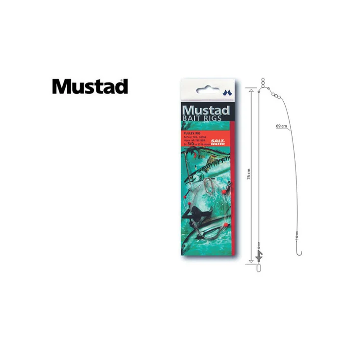MONTAGES MUSTAD PULLEY RIG T49