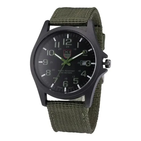 MONTRE MILITAIRE – ACIER INOXYDABLE DE MEILLEURE QUALITE