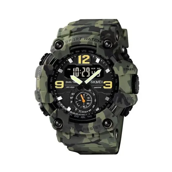 Montre militaire carbone