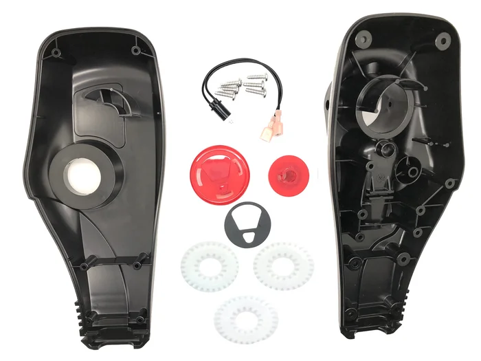 Moteur de pêche à la traîne Minn Kota – Trousse de remplacement de boîtier de couvercle rouge complète pour Maxxum/Terrain/Edge (74861) – Image 2