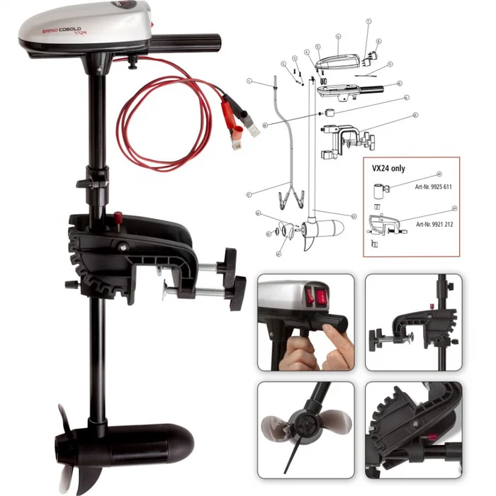 Moteur Electrique Rhino VX 24 Cobold