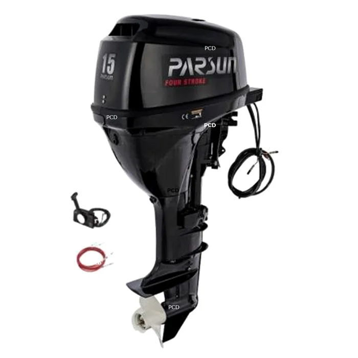 Moteur Thermique Parsun 15 Cv Arbre Court Commande A Distance