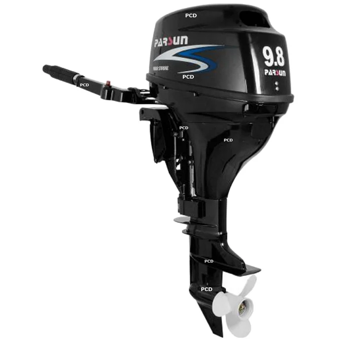 Moteur Thermique Parsun 9.8 Cv Arbre Long