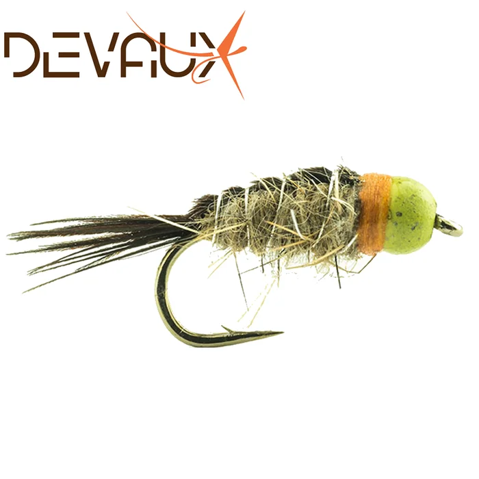 MOUCHE DEVAUX NYMPHE AVEC BILLE LAITON JBNB12 PAR 3
