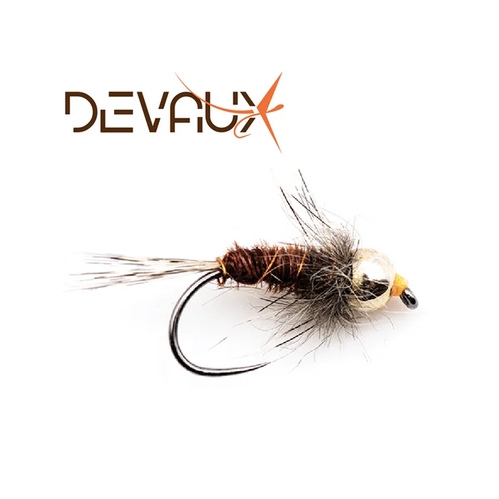 MOUCHE DEVAUX NYMPHE BILLE TUNGSTENE JBNT34 BL PAR 3