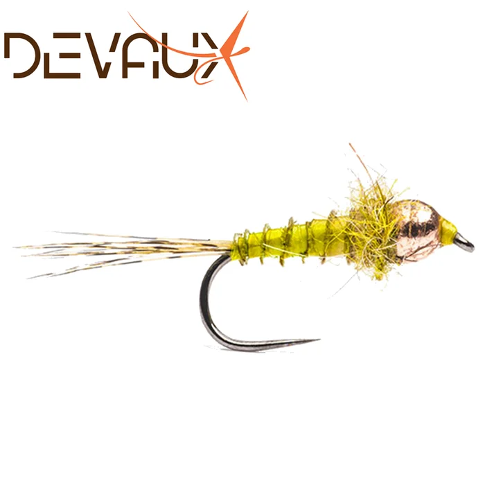 MOUCHE DEVAUX NYMPHE BILLE TUNGSTENE JBNT37 BL PAR 3
