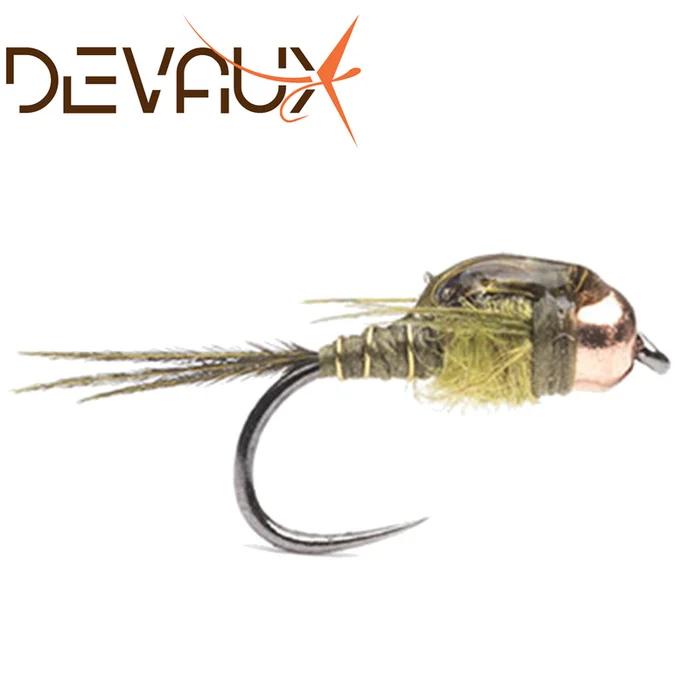 MOUCHE DEVAUX NYMPHE BILLE TUNGSTENE JBNT55 BL PAR 3
