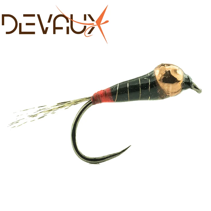 MOUCHE DEVAUX NYMPHE PERDIGONE TUNGSTENE PERDI02 BL PAR 3