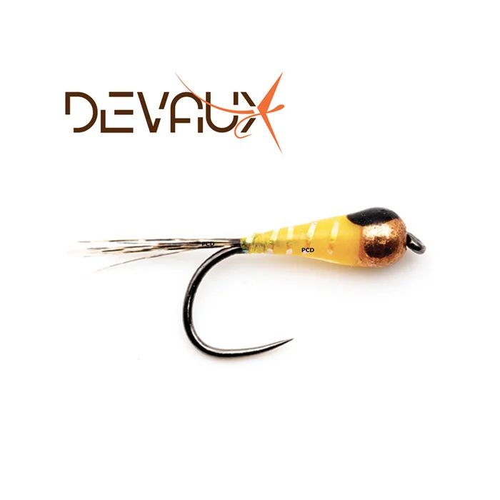 MOUCHE DEVAUX NYMPHE PERDIGONE TUNGSTENE PERDI105 BL PAR 3