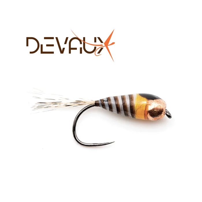 MOUCHE DEVAUX NYMPHE PERDIGONE TUNGSTENE PERDI208 BL PAR 3