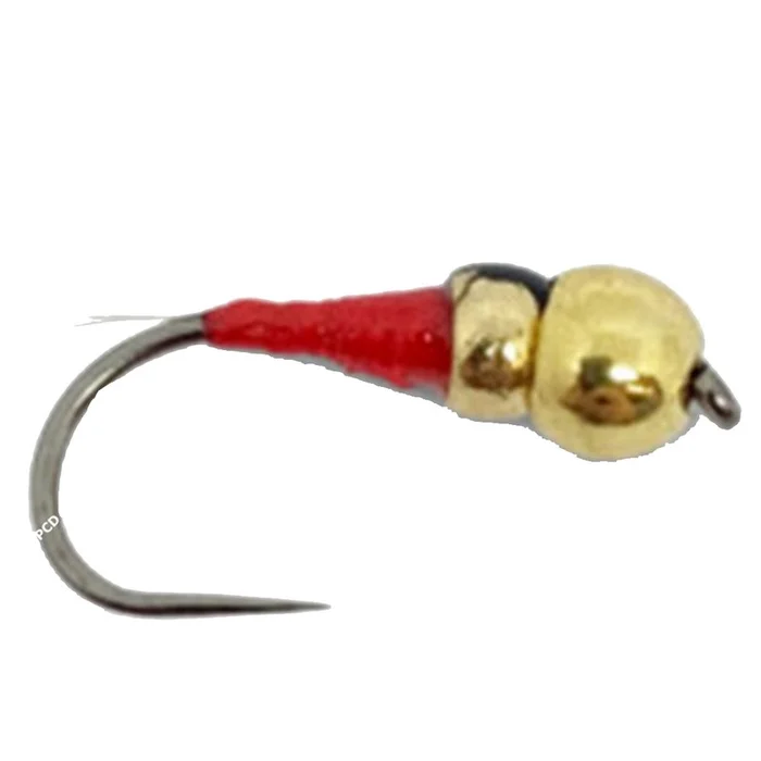 Mouche La Rouge Laurent Jauffret Nymphe Avec Double Bille Tungstène