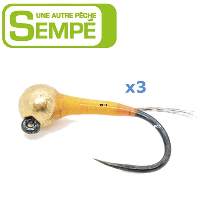 MOUCHE SEMPE PERDIGONE BILLE TUNGSTENE AO PAR 3