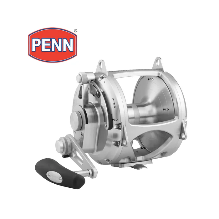 MOULINET PENN INTERNATIONAL 130 VIS SILVER