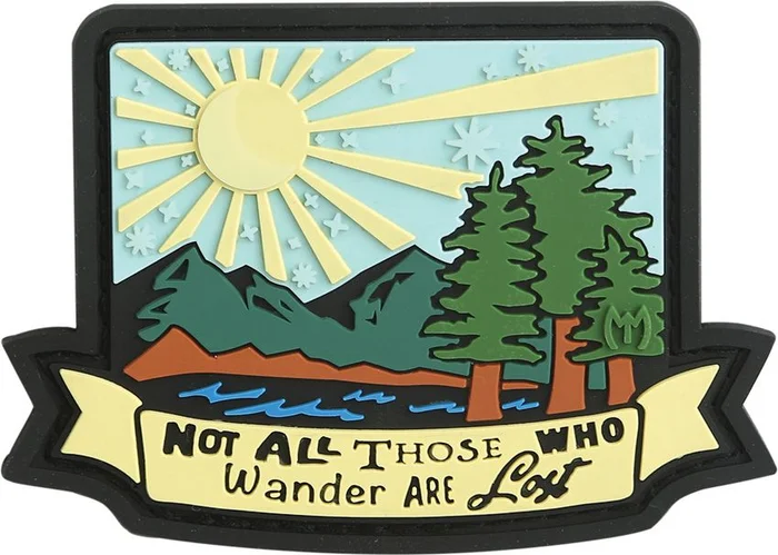 MXWNDRC – MAXPEDITION Patch PVC Wander Not Lost