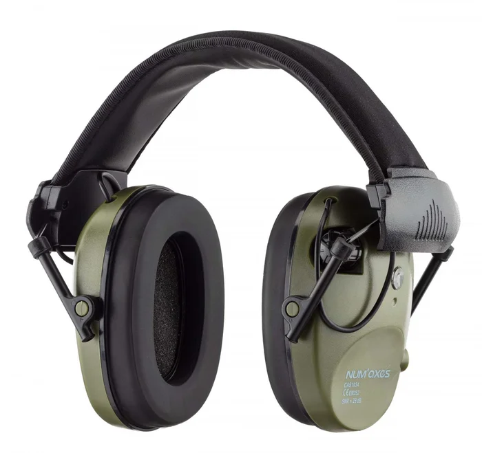 NUM485 – NUM&rsquo;AXES Casque antibruit électronique Kaki