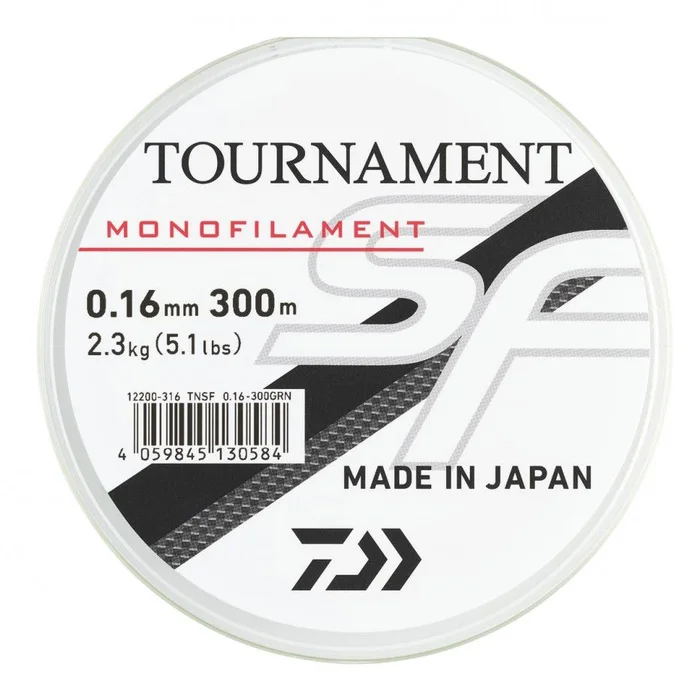 Nylon Daiwa Tournament SF 300m Gris Clair