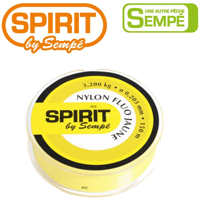 NYLON FLUO JAUNE SPIRIT by SEMPE 150M