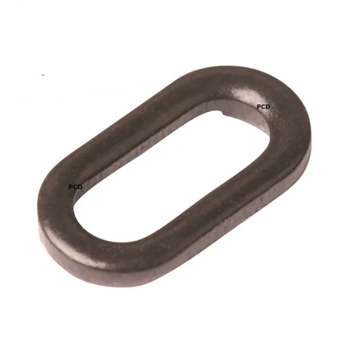 Oeillets Inox Oval Mat Carp Spirit 4.5MM Par 10