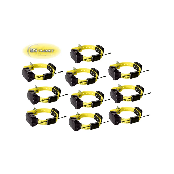 PACK 10 COLLIERS DE LOCALISATION BS PLANET BS119 RS-AF