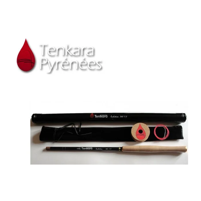 PACK CANNE MOUCHE TENKARA PYRENEES NYMPHE EVOLUTION NG 360