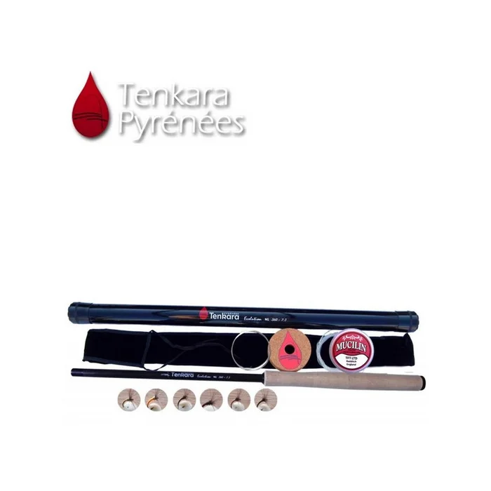 PACK CANNE MOUCHE TENKARA PYRENEES SECHE EVOLUTION NG 360