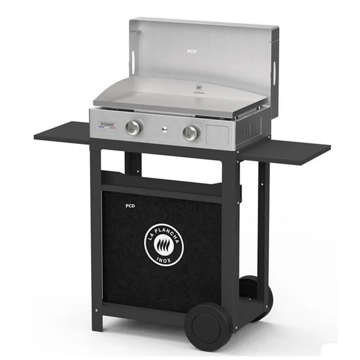 Pack Complet Plancha Gaz Inox Le Marquier 260 Duo Edition