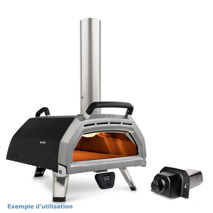 Pack Promo Four A Pizza Multi Combustible Ooni Karu 16 Avec Brûleur A Gaz