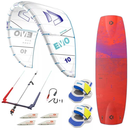 Packs Kitesurf TwintipDuotone Pack evo 7m² + gonzales 2025