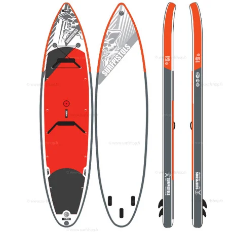 Packs SUP GonflablesSurfpistols PACK SURFPISTOLS ISUP-KAYAK-WIND-DUO 12&rsquo;6