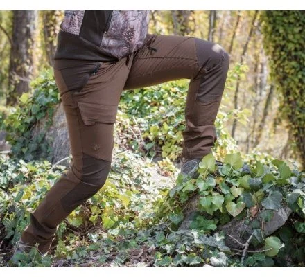 Pantalon de chasse extensible Heavy-flex marron SOMLYS – Image 2