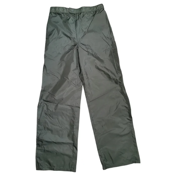 Pantalon de pluie militaire avec fermeture éclair