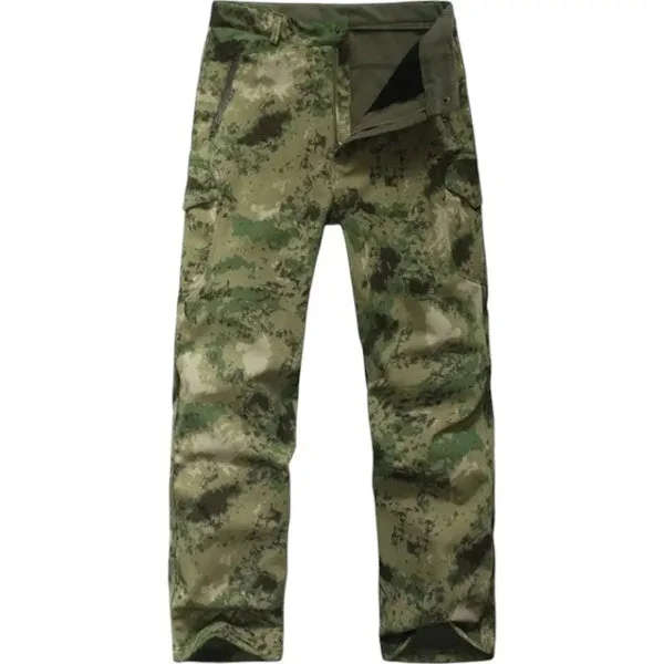 Pantalon homme treillis militaire kaki