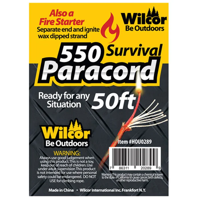 Paracorde coupe-feu 4 mm X 50′ – Image 2