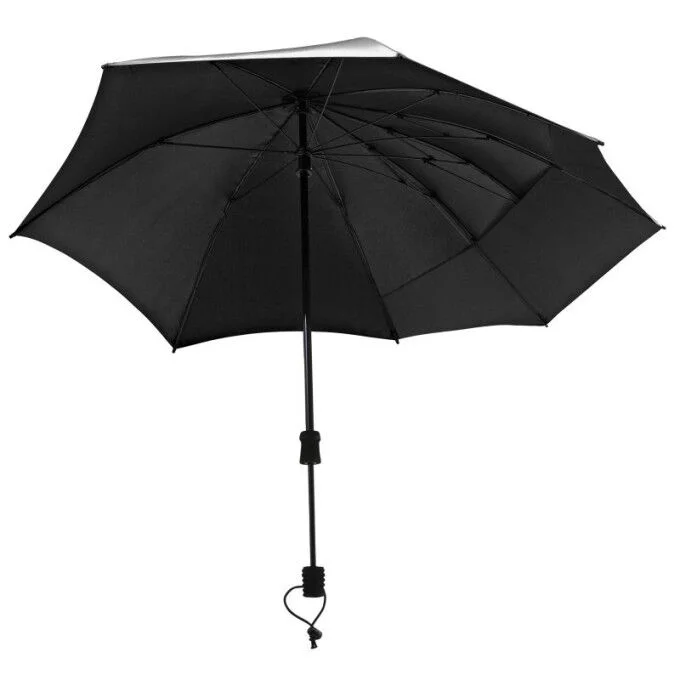 Parapluie Euroschirm SWING BACKPACK HANDSFREE UV Argent