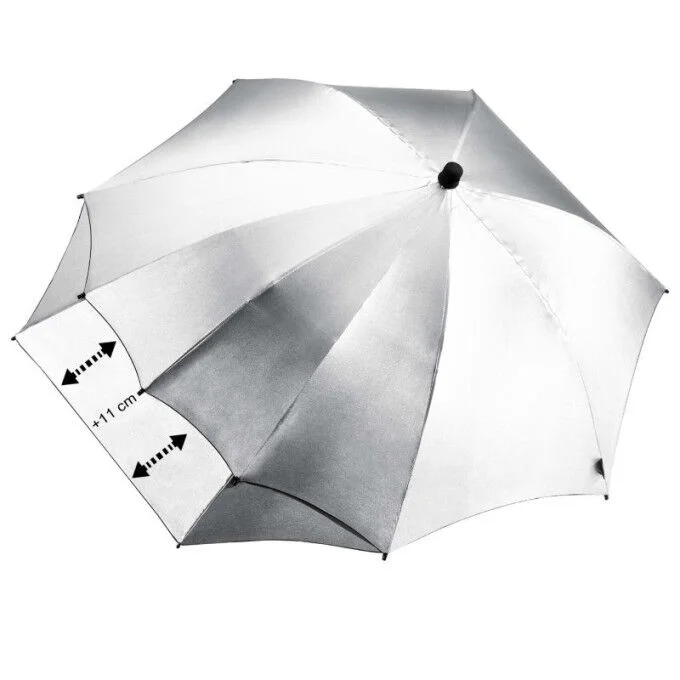 Parapluie Euroschirm SWING BACKPACK HANDSFREE UV Argent – Image 2