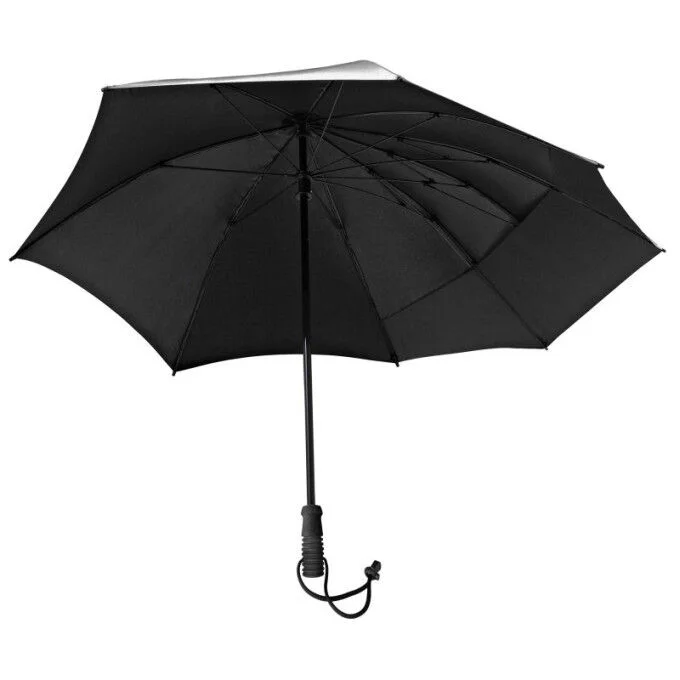 Parapluie Euroschirm SWING BACKPACK HANDSFREE UV Argent – Image 3