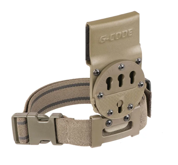 Passant de ceinture RTI optimal drop avec sangle de cuisse et boucle Fastex Coyote