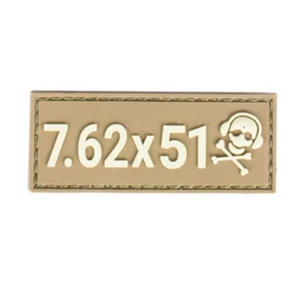 Patch Munitions 7.62X51 – Tan