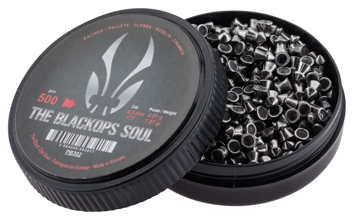 PB302 lombs The Black Ops Soul à tête pointue cal. 4,5 mm