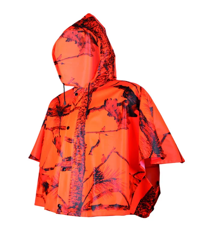 Pelerine camo orange Treeland