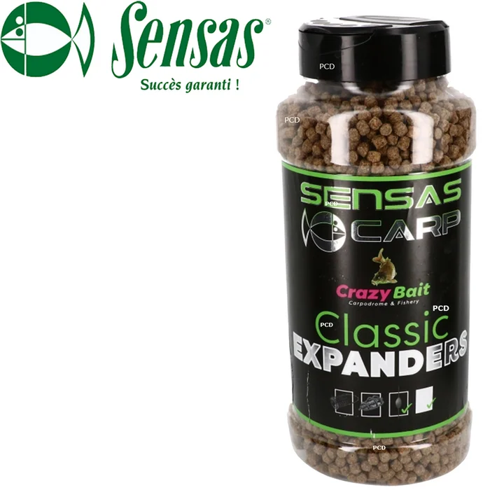 PELLETS SENSAS EXPANDERS CLASSIC 6MM 400G