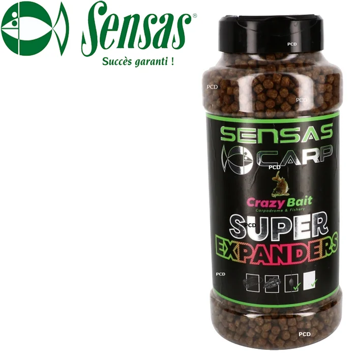 PELLETS SENSAS SUPER EXPANDERS 6MM 600G