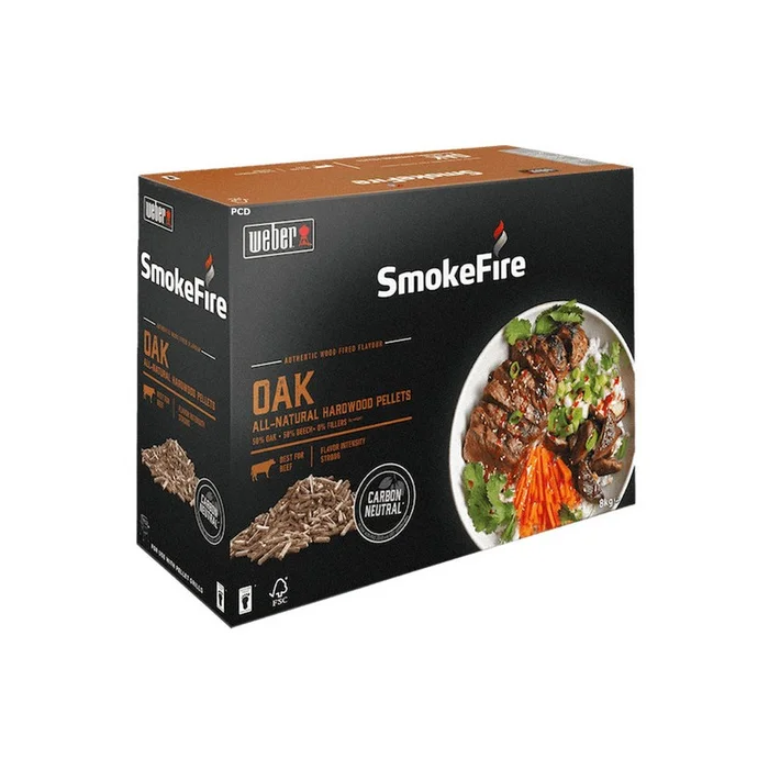 Pellets Weber FSC Chêne 8Kg
