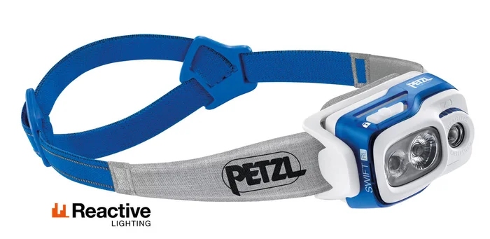 Petzl Lampe Frontale Swift RL Bleu