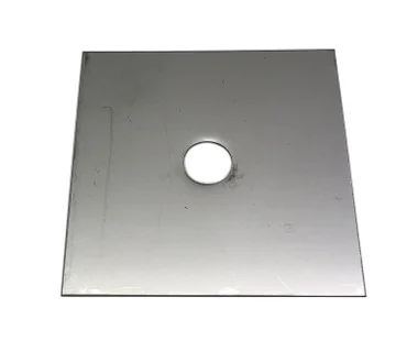 Pièce de dériveur Scotty – S-SSCUTSQ278 – PLAQUE SUPÉRIEURE, CARRÉE, ACIER, PETITE (S9106)